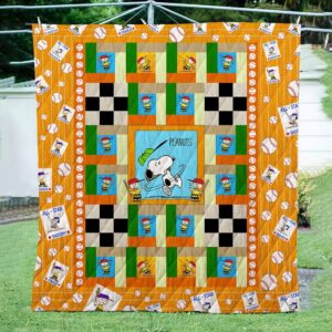 Snoopy & Charlie Brown 3D Quilt  Quilt